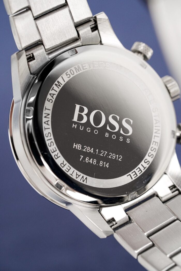 Hugo Boss Men's Watch Chronograph Rafale Silver - HB1513511 - Image 8